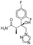 (αR,βR)-β-(2,4-二氟苯基)-β-羟基-α-甲基-1H-1,2,4-噻唑-1-丁酰胺结构式_219872-85-2结构式