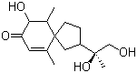 3,11,12-三羟基螺旋菌-1(10)-烯-2-酮结构式_220328-04-1结构式