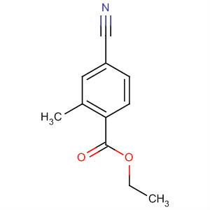 4-氰基-2-甲基苯甲酸乙酯结构式_220389-17-3结构式
