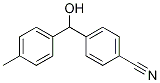 4-(羟基(对甲苯)甲基)苯甲腈结构式_220583-39-1结构式
