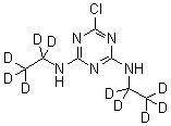氘代西玛津-D10 同位素结构式_220621-39-6结构式