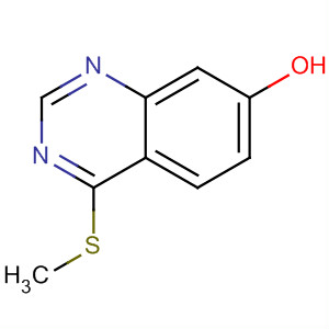 4-(甲基磺酰基)喹唑啉-7-醇结构式_220896-07-1结构式