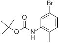 5-溴-2-甲基苯基氨基甲酸叔丁酯结构式_221538-07-4结构式