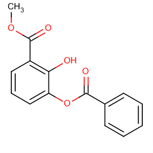 3-苯甲酰基氧基-2-羟基苯甲酸甲酯结构式_221684-52-2结构式