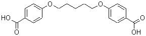 4,4-[1,5-戊烷二基双(氧基)]双苯甲酸结构式_22247-66-1结构式