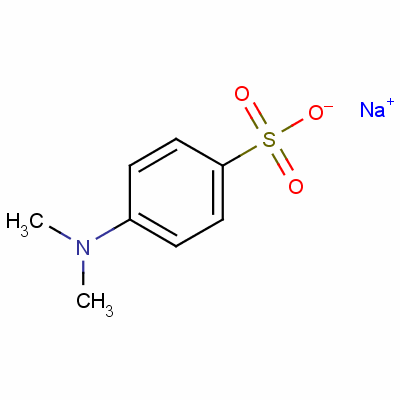 4-(二甲基氨基)-苯磺酸钠结构式_2244-40-8结构式