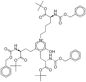 N,N,N-三(苄氧羰基)脱氧吡啶啉三-(叔-丁基)酯结构式_224629-59-8结构式
