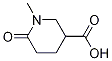 1-甲基-6-氧代哌啶-3-羧酸结构式_22540-51-8结构式