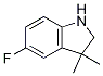 5-氟-3,3-二甲基吲哚啉结构式_225642-33-1结构式