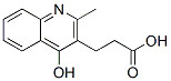 3-(4-羟基-2-甲基-3-喹啉)-丙酸结构式_22609-25-2结构式