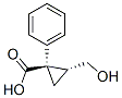 (1R,2R)-2-羟甲基-1-苯基环丙羧酸结构式_22613-99-6结构式