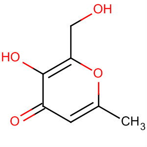 2-羟基甲基-3-羟基-6-甲基-吡喃-4(1h)-酮结构式_22639-17-4结构式
