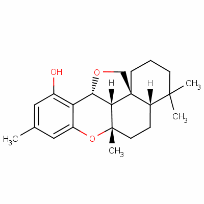西卡宁结构式_22733-60-4结构式