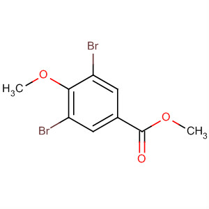 3,5-二溴-4-甲氧基苯甲酸甲酯结构式_22812-61-9结构式