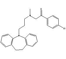 洛非帕明结构式_23047-25-8结构式