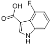 4-氟-吲哚-3-羧酸结构式_23077-42-1结构式