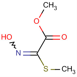2-(羟基亚氨基)-2-(甲基硫代)乙酸甲酯结构式_23135-20-8结构式