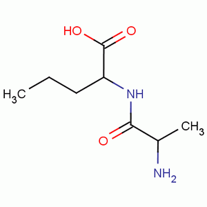 DL-丙氨酰-DL-正缬氨酸结构式_2325-18-0结构式