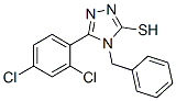 4-苄基-5-(2,4-二氯苯基)-4h-1,2,4-噻唑-3-硫醇结构式_23282-91-9结构式