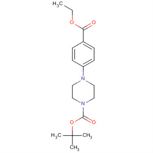 4-(4-(乙氧基羰基)苯基)哌嗪-1-羧酸叔丁酯结构式_234082-33-8结构式