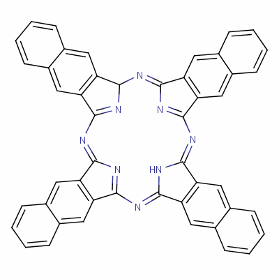2,3-萘酞菁结构式_23627-89-6结构式 2,3-萘酞菁结构式_23627-89-6结构式