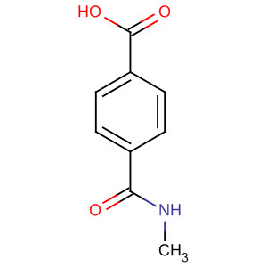 4-(甲基氨基羰基)苯甲酸结构式_23754-45-2结构式