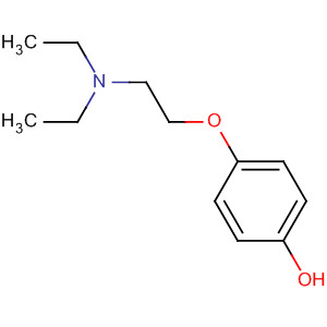 4-(2-(二乙基氨基)乙氧基)苯酚结构式_23877-67-0结构式