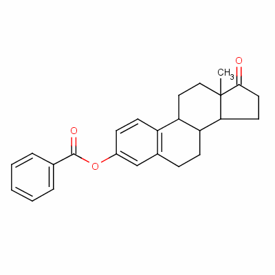 苯甲酸雌二醇杂质G结构式_2393-53-5结构式