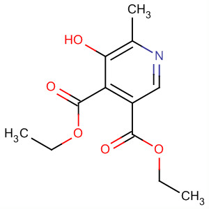 5-羟基-6-甲基吡啶-3,4-二羧酸二乙酯结构式_2397-71-9结构式