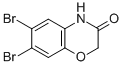 6,7-二溴-(2H)-1,4-苯并噁嗪-3(4h)-酮结构式_24036-49-5结构式