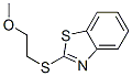 (7ci,8ci)-2-[(2-甲氧基乙基)硫代]-苯并噻唑结构式_24053-00-7结构式
