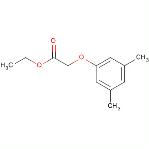 2-(3,5-二甲基苯氧基)乙酸乙酯结构式_24242-74-8结构式