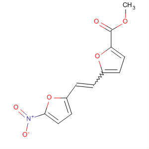 5-[2-(5-硝基-2-呋喃)乙烯]-2-呋喃羧酸甲酯结构式_24269-96-3结构式