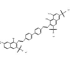 直接蓝 2　结构式_2429-73-4结构式