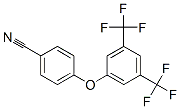 4-[3,5-双(三氟甲基)苯氧基]苯甲腈结构式_243128-43-0结构式