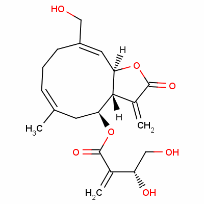 蓟苦素结构式_24394-09-0结构式