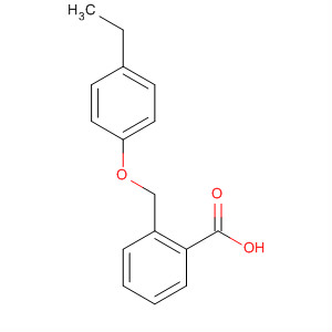 2-(4-乙基-苯氧基甲基)-苯甲酸结构式_244219-99-6结构式