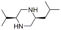 (2s,5s)-(9ci)-2-(1-甲基乙基)-5-(2-甲基丙基)-哌嗪结构式_245110-68-3结构式