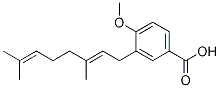 3-香叶草基-4-甲氧基苯甲酸结构式_246266-38-6结构式