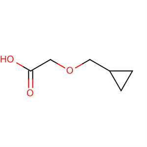 2-(环丙基甲氧基)-乙酸结构式_246869-08-9结构式