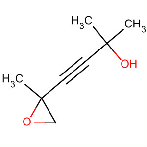 (9ci)-2-甲基-4-(2-甲基环氧乙烷)-3-丁炔-2-醇结构式_24724-36-5结构式