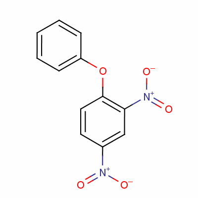 2,4-二硝基-1-苯氧基-苯结构式_2486-07-9结构式