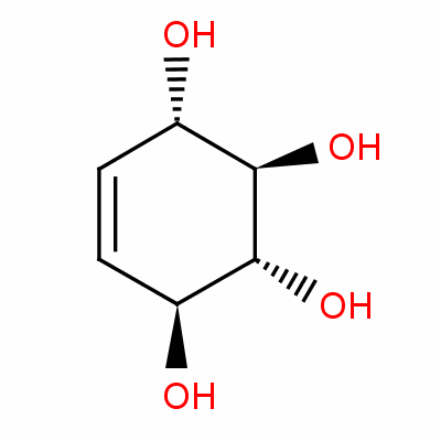 (1R,2S,3S,4R)-rel-5-环己烯-1,2,3,4-四醇结构式_25348-64-5结构式