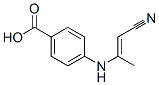 (8ci)-p-[(2-氰基-1-甲基乙烯基)氨基]-苯甲酸结构式_25354-52-3结构式