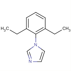 1-(2,6-二乙基苯基)-1H-咪唑结构式_25364-42-5结构式