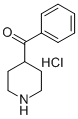 4-苯酰基哌啶盐酸盐结构式_25519-80-6结构式