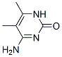 (9ci)-4-氨基-5,6-二甲基-2(1H)-嘧啶酮结构式_25589-26-8结构式