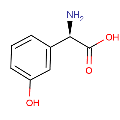 (R)-氨基-(3-羟基-苯基)-乙酸结构式_25698-27-5结构式