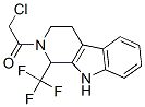 2-氯-1-[1-(三氟甲基)-1,3,4,9-四氢-2H-beta-二氮芴-2-基]-1-乙酮结构式_257295-47-9结构式