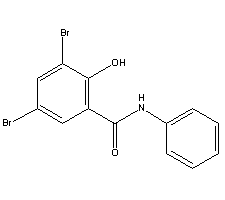 苯洒兰结构式_2577-72-2结构式
